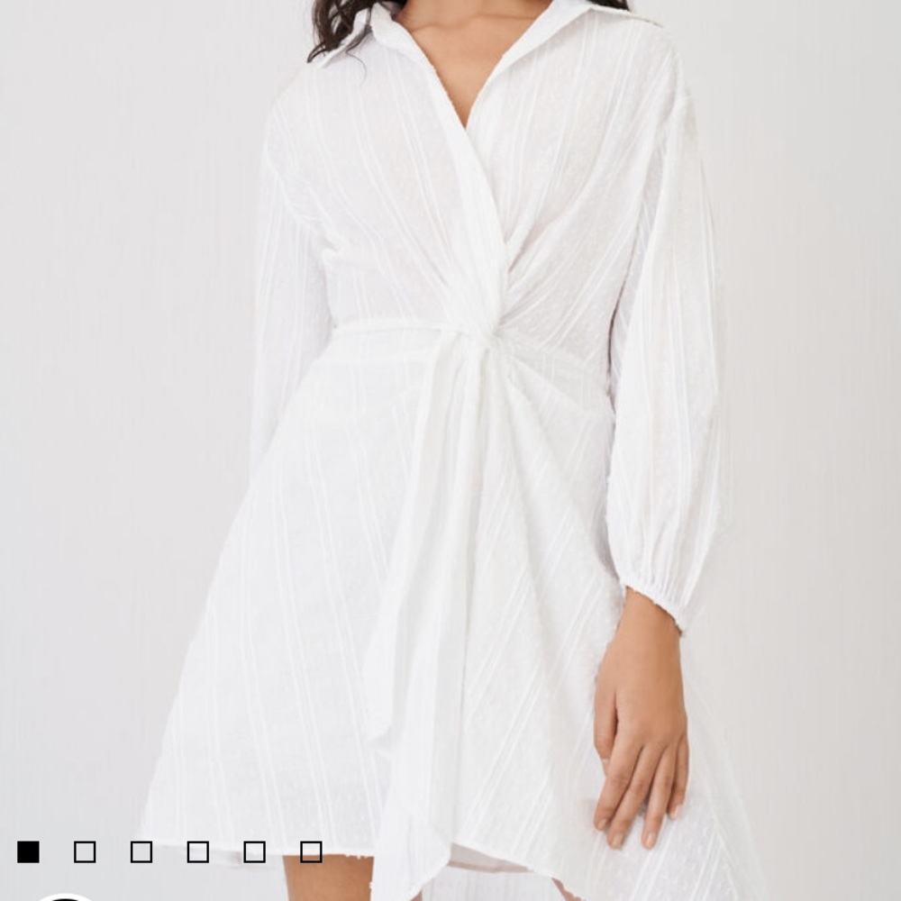 MAJE twist front dress. sold out online! NWT